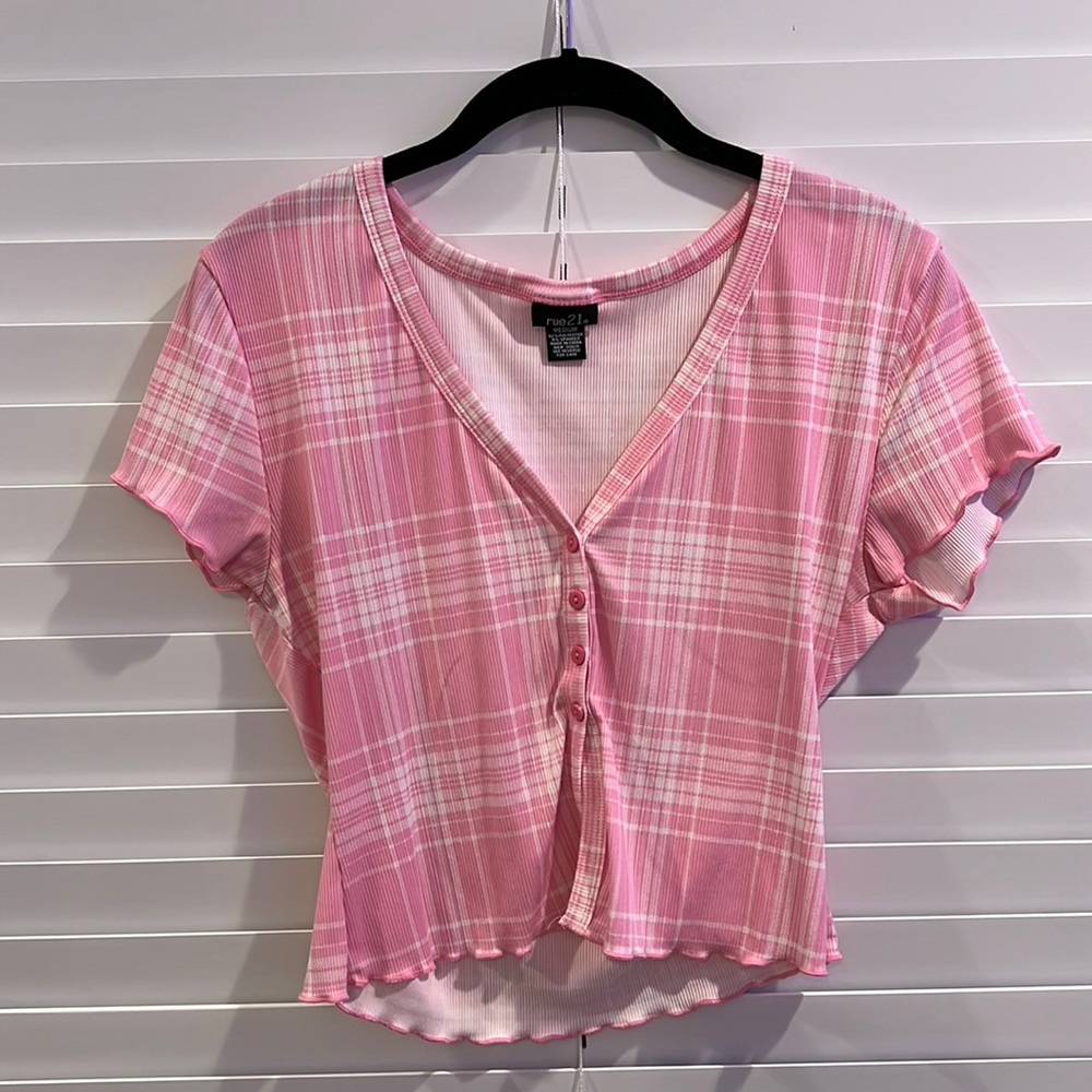Pink top